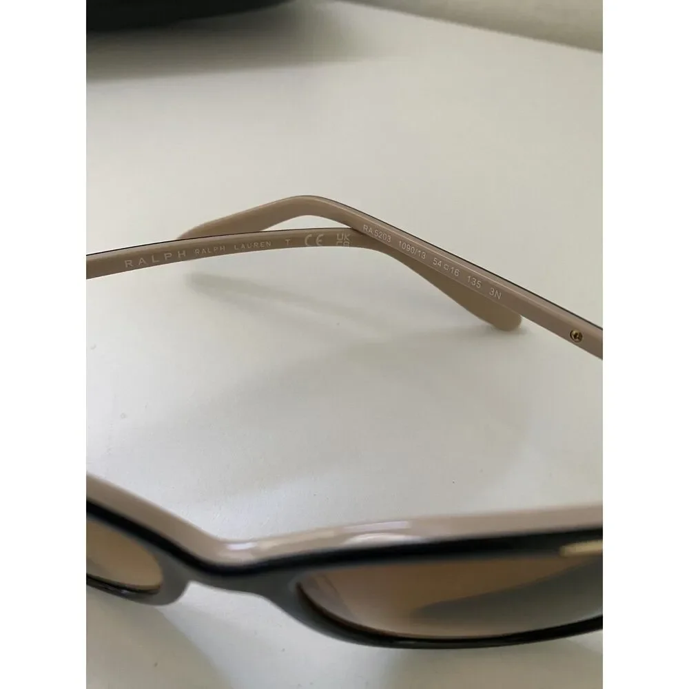 Ralph by Ralph Lauren RA5203 Black Nude Cat Eye Designer Glasses Frames 54-16